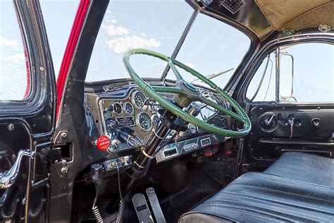 Mack Truck Interior Photograph by Rudy Umans