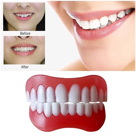 Teeth Covers for Broken Tooth Wind up Teeth Braces Denture Case with Snap on Braces for Kids ...