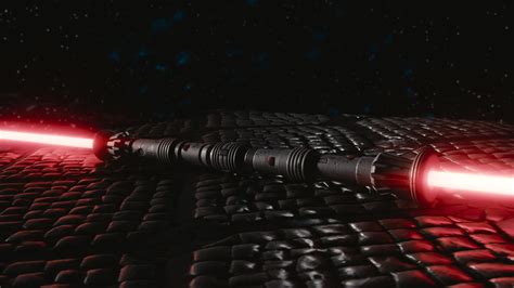 Star Wars Darth Maul Lightsaber HD Wallpaper