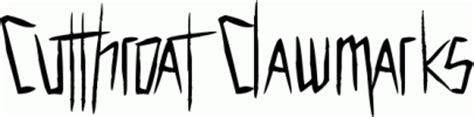 Cutthroat Clawmarks free font download