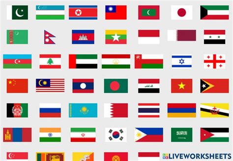 Flag quiz 2265055 | rafik ahmed rafik | Live Worksheets