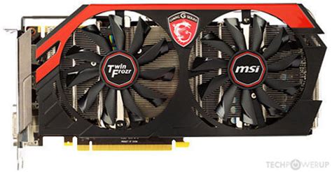 MSI GTX 760 Gaming OC 4 GB Specs | TechPowerUp GPU Database