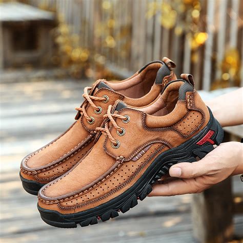 Outdoor Supportive and Comfortable Orthopedic Lace-up Men's Shoes – TANGEEL