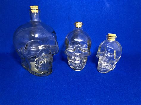 Skull Bottles | Old Mates Mancave