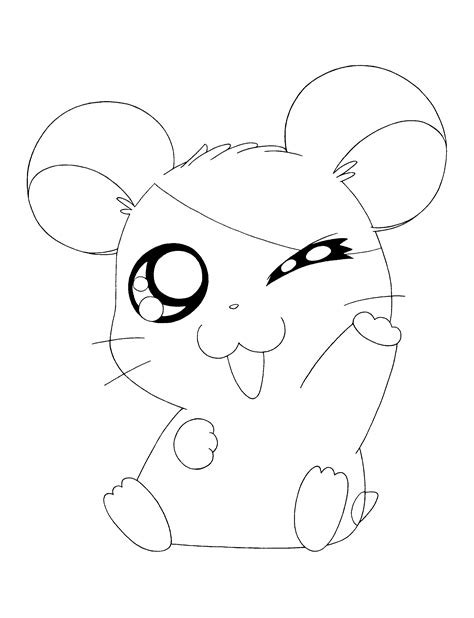 Cute Hamster Drawing at GetDrawings | Free download