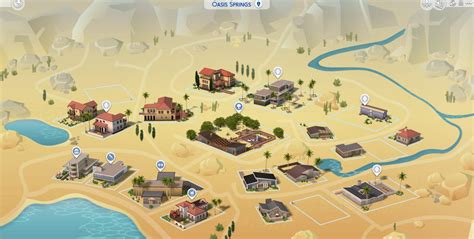 The Sims 4: Map View is getting a colorful update!