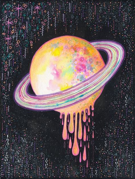 Trippy Space Drawings