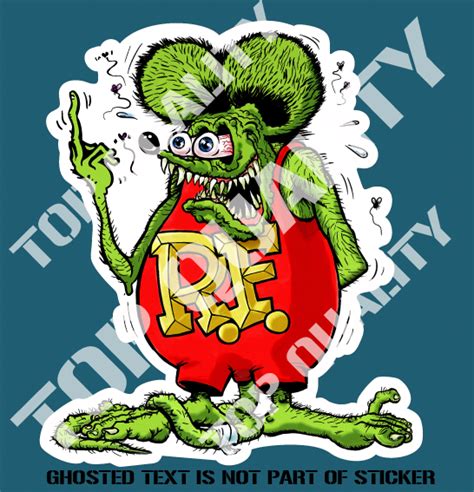 RAT FINK DECAL STICKER - Auto Tattoo Grafix