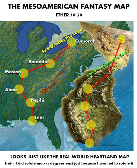 Book of Mormon in North America Maps | Book of Mormon Evidence