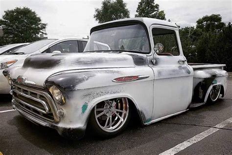 57 chevy trucks, Chevy trucks, Classic pickup trucks