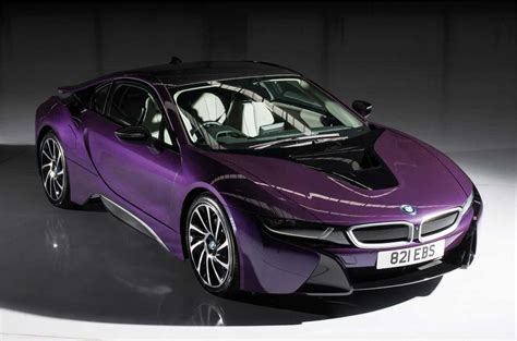 BMW i8 Purple Pearl in 1:18 Scale by Paragon - Walmart.com