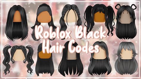 Roblox Black Hair Codes For Bloxburg *Part 4* - YouTube