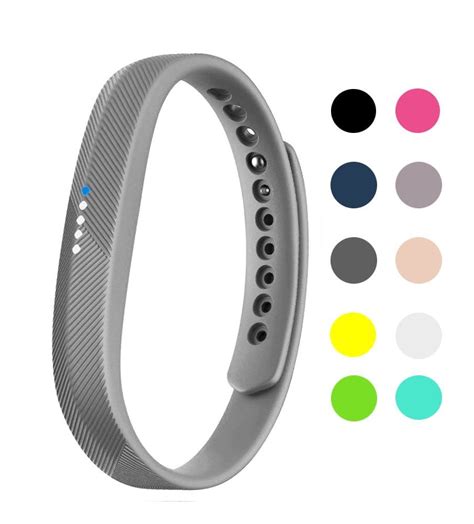 Fitbit Flex 2 Bands Replacement Wristband Accessories Classic TPU Material Sport Strap for 2016 ...