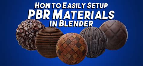 Easy PBR Material Setup in Blender & Where to find Free PBR Textures - BlenderNation