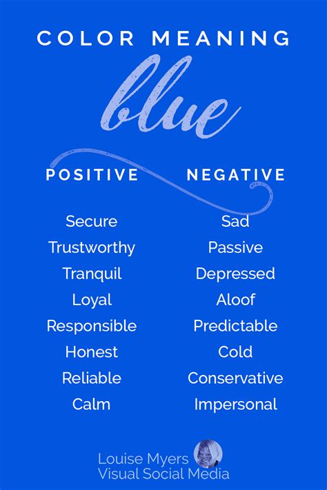 Blue Color Meaning: This Is How to Tap Into Trust & Tranquility | LouiseM