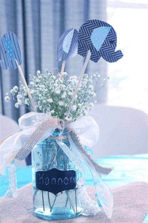 24 Easy-To-Make Baby Shower Centerpieces & Table Decoration Ideas