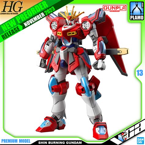 HG 1/144 Shin Burning Gundam Release Info, 44% OFF