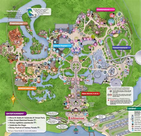 Disney's Animal Kingdom Map Theme Park Map - Maps Of Disney World Printable - Free Printable Maps