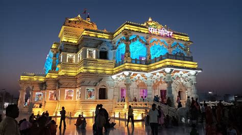 Prem Mandir Vrindavan - Timings, History, Entry Fee, Images, Aarti, Location