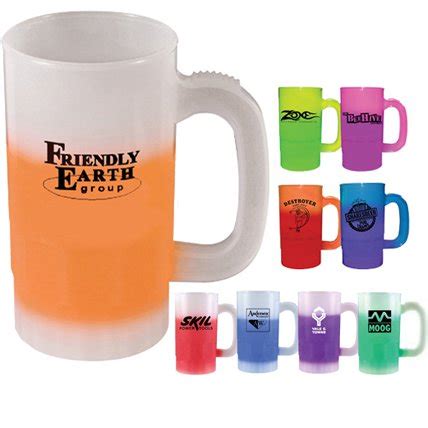 14 oz. Mood Plastic Beer Steins - Custom Promotional Products by PrintGlobe