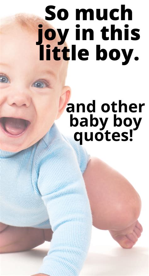 Heartwarming Baby Boy Quotes: Celebrate Your Bundle of Joy