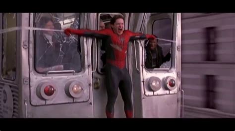 Spiderman holding back the train Blank Template - Imgflip