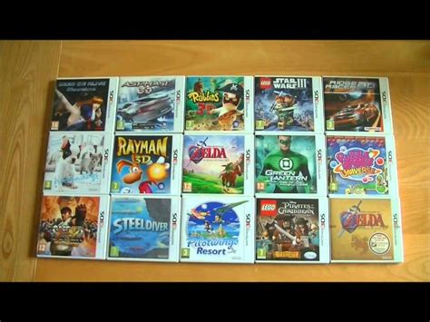 My Nintendo 3DS Games Collection So Far Zelda & Dead or Alive & More - YouTube