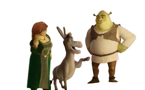 Shrek, donkey and Fiona by DracoAwesomeness on DeviantArt