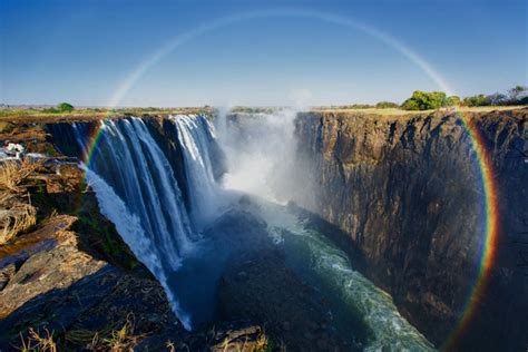 Breathtaking Rainbows Over the Worlds Largest Waterfall