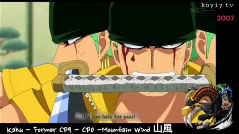 Zoro VS Kaku - YouTube