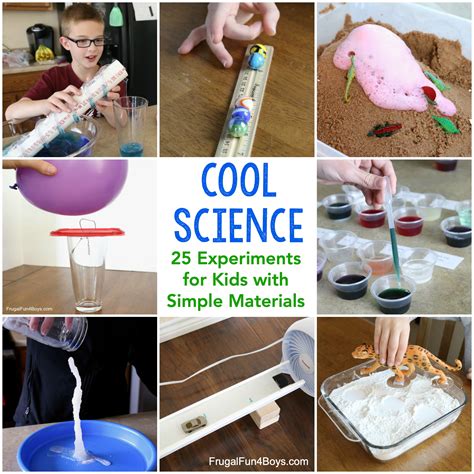 Science Experiments Materials