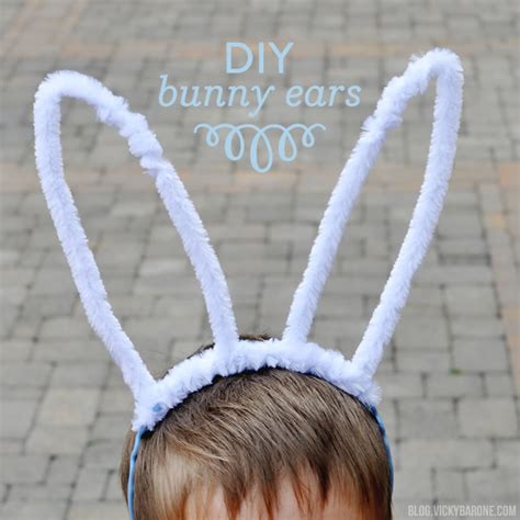 DIY Bunny Ears - Vicky Barone