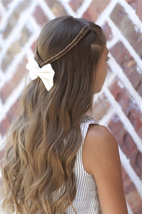 Infinity Braid Tieback | Back-to-School Hairstyles - Cute Girls Hairstyles