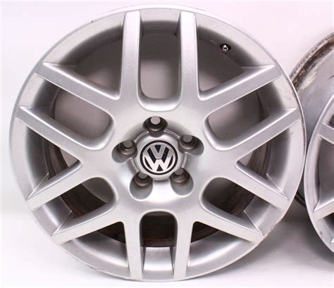 Set Of Stock Wheels Rims Alloy BBS 5x100 16" 99-05 VW Jetta Golf GTI Mk4 Audi TT | CarParts4Sale ...