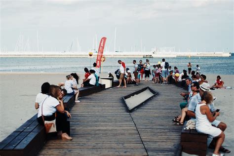 Free stock photo of crowd, people, sea