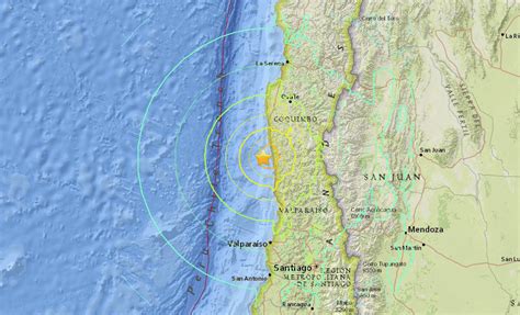 8.3 Magnitude Earthquake strikes Chile