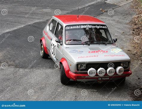 Fiat 127 rally car editorial photography. Image of good - 69835092