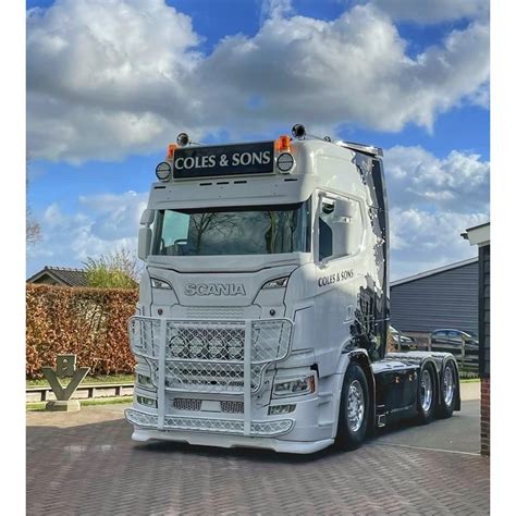 Coles Custom Sunvisor Scania NG Flying Griffin - Flat - Go-in-Style.nl