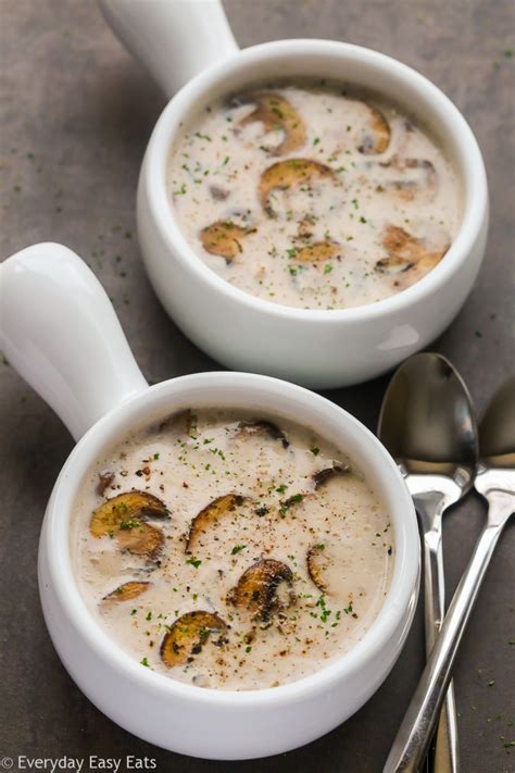 Creamy Mushroom Soup | Everyday Easy Eats