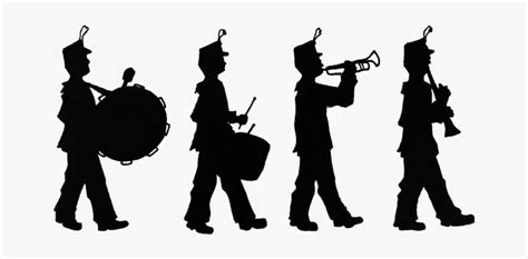 Art By Sophia Chrysanthakopoulos - Marching Band Silhouette Png, Transparent Png - kindpng