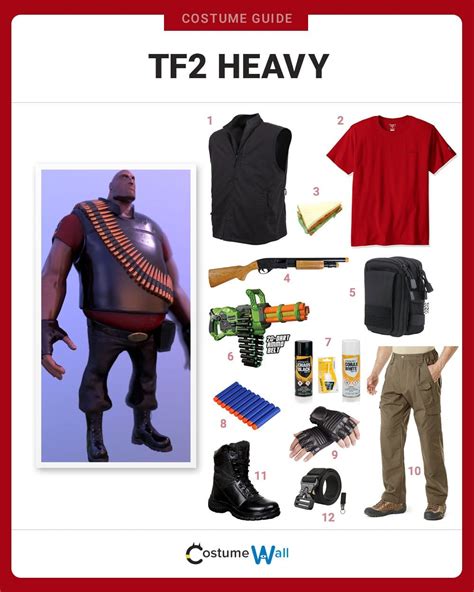 Dress Like TF2 Heavy Costume | Halloween and Cosplay Guides