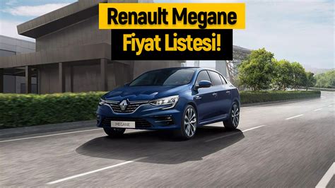 Renault Megane 2023 fiyat listesi