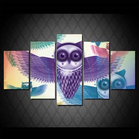 Owl Painting Canvas at PaintingValley.com | Explore collection of Owl ...