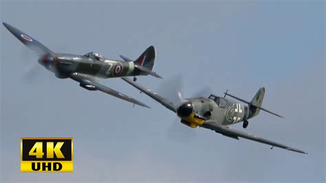 Messerschmitt Bf-109 vs. Supermarine Spitfire | Comparing the ...