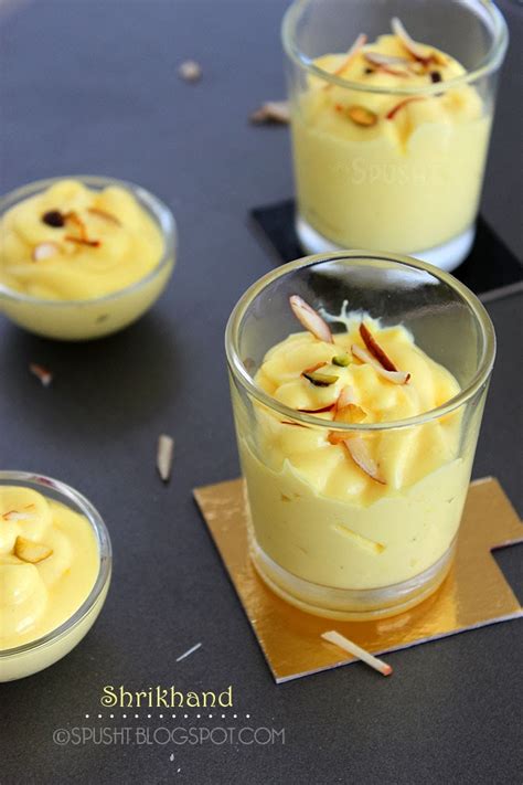 Spusht: Recipe: Shrikhand (Indian Sweet Dish) | Greek Yogurt Dessert Idea