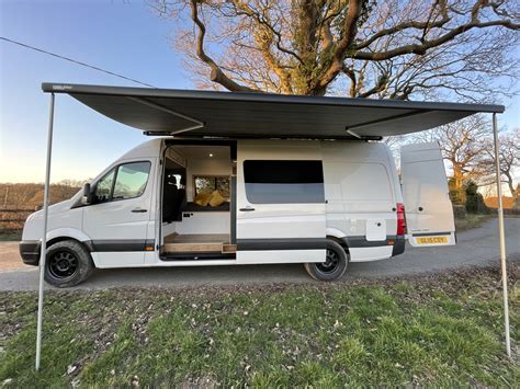 VW Crafter Camper - Entirely Bespoke - Off-Grid/On-Site - LWB Motorhome ...