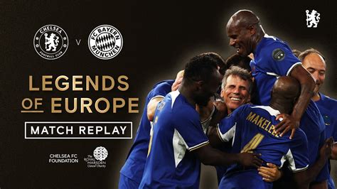 FULL MATCH REPLAY | Chelsea Legends 4-0 FC Bayern | Legends of Europe | 09/09/2023 - Win Big Sports