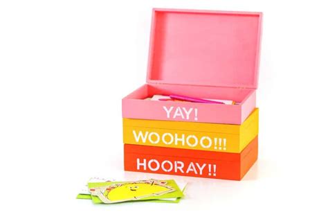 DIY Greeting Card Organizer Box - Salty Canary