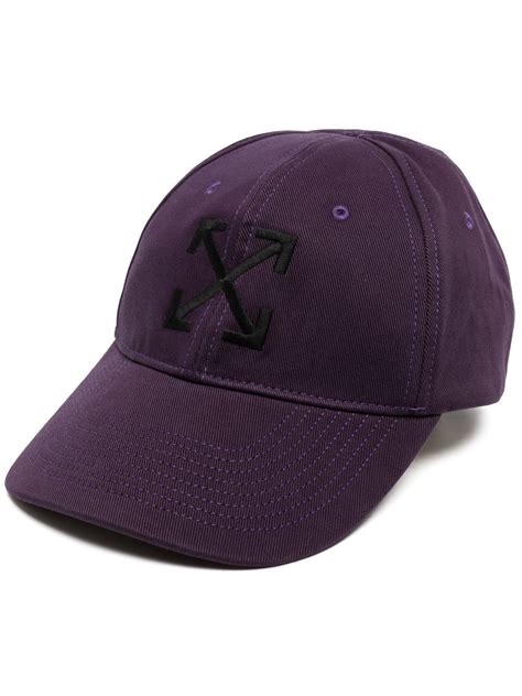 Off-White Arrow Logo Baseball Cap - Farfetch