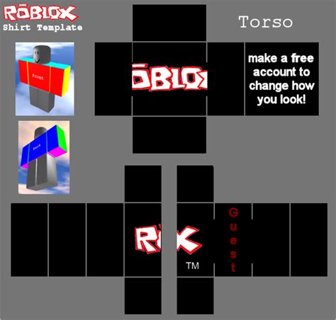 PC / Computer - Roblox - Guest Shirt (2008 - 2016) - The Textures Resource